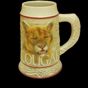 Vintage Avon Fine Collectibles The Cougar Stein